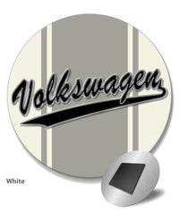 Vintage Volkswagen Emblem Round Fridge Magnet