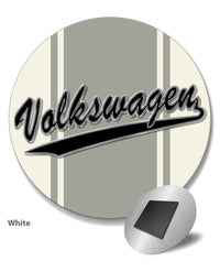 Vintage Wolkswagen Emblem Round Fridge Magnet