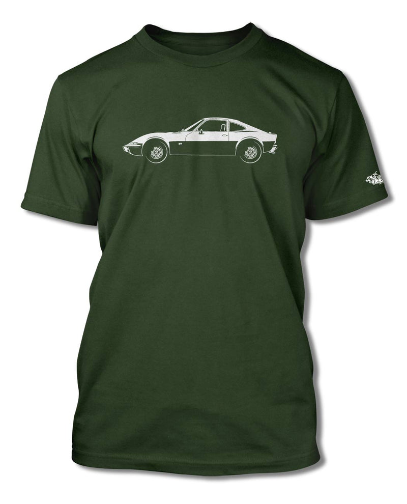 Opel GT Coupe T-Shirt - Men - Side View