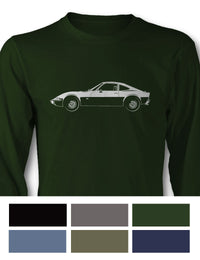 Opel GT Coupe Long Sleeve T-Shirt - Side View