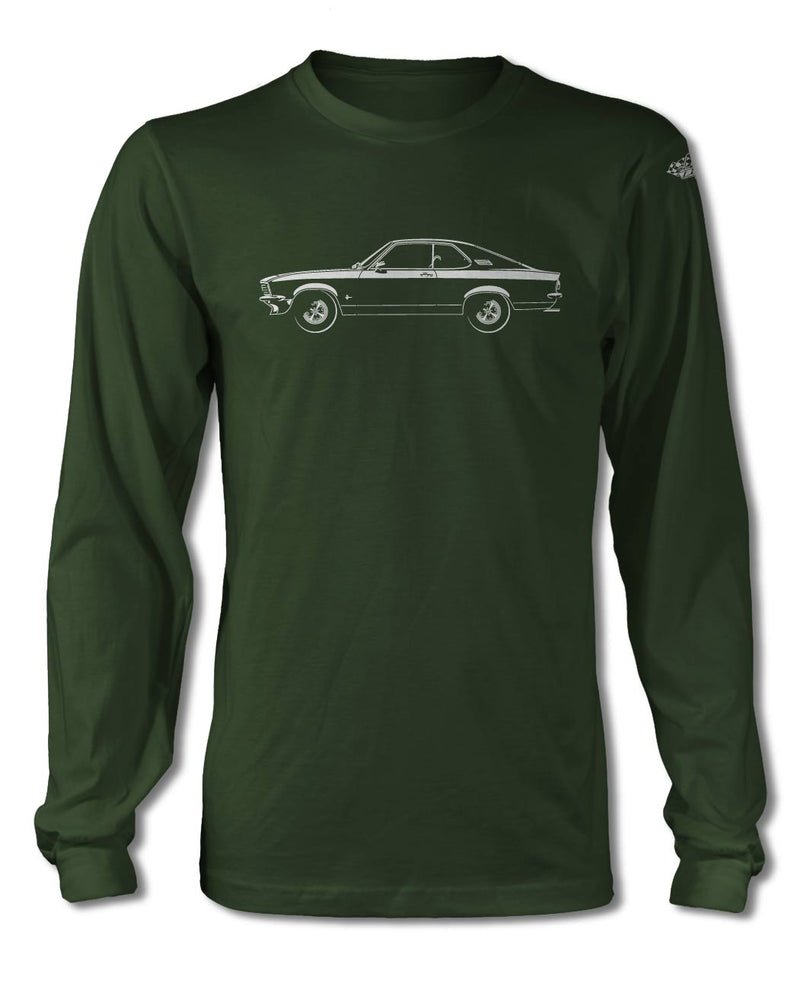 Opel Manta A Coupe T-Shirt - Long Sleeves - Side View