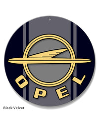 Opel 1954 - 1963 Emblem Round Aluminum Sign