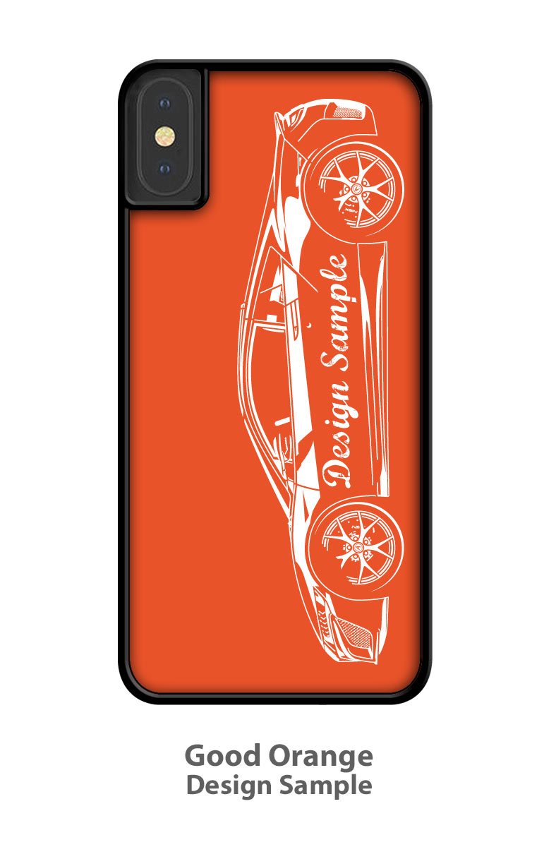 1987 Ford Mustang GT Hatchback Smartphone Case - Side View