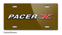 1975 - 1980 AMC Pacer X Emblem Novelty License Plate - Vintage Emblem