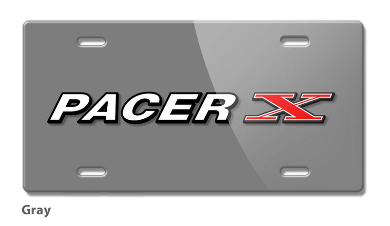 1975 - 1980 AMC Pacer X Emblem Novelty License Plate - Vintage Emblem