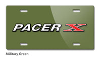 1975 - 1980 AMC Pacer X Emblem Novelty License Plate - Vintage Emblem