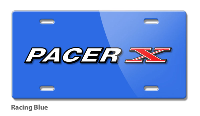 1975 - 1980 AMC Pacer X Emblem Novelty License Plate - Vintage Emblem