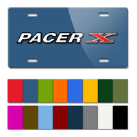 AMC Pacer X 1975 - 1980 Vintage Logo Novelty License Plate