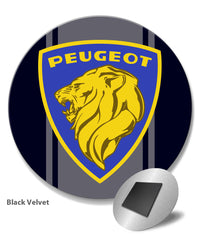 Peugeot Emblem Round Fridge Magnet