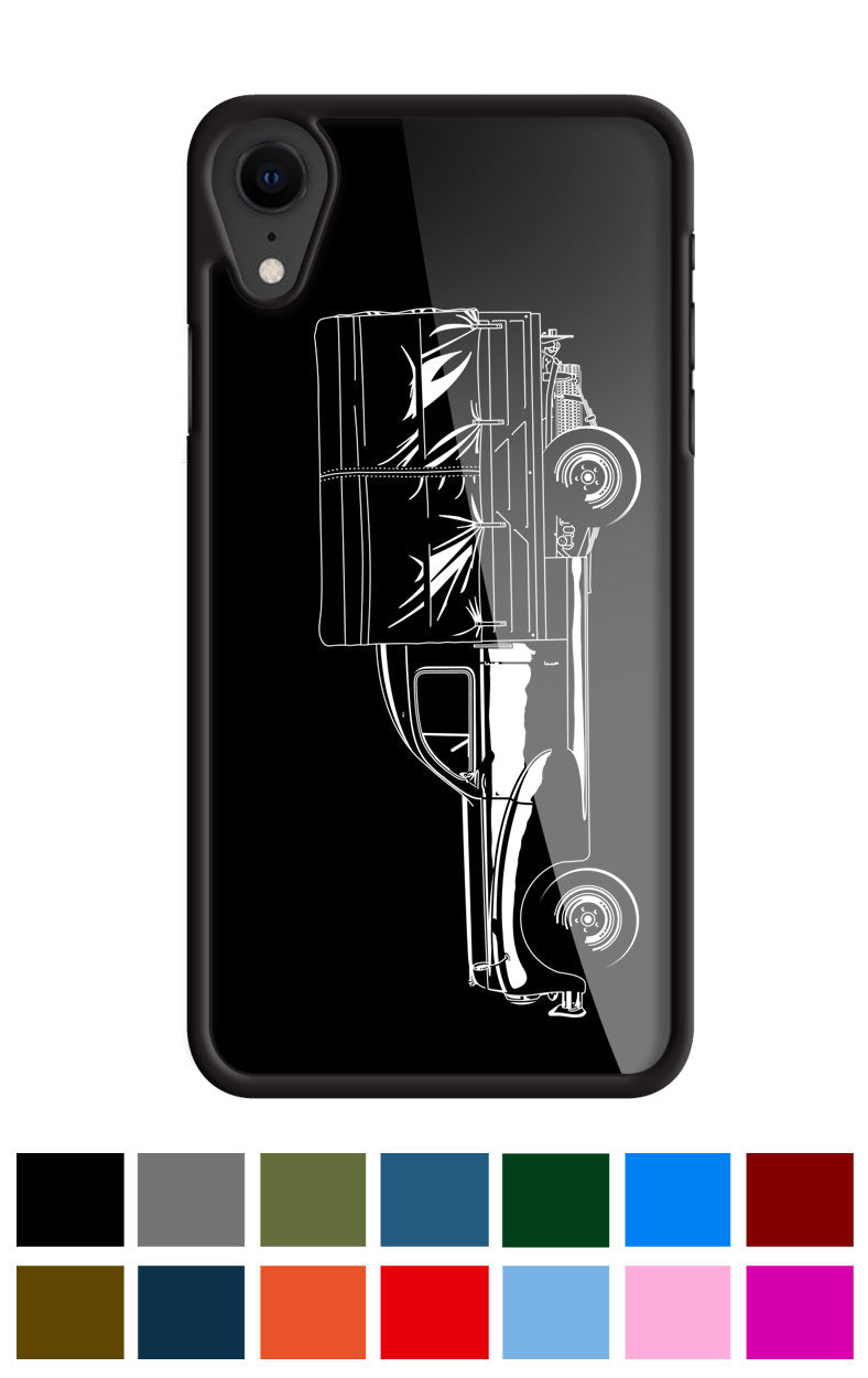 Peugeot 203 1948 - 1960 Pickup Smartphone Case - Side View