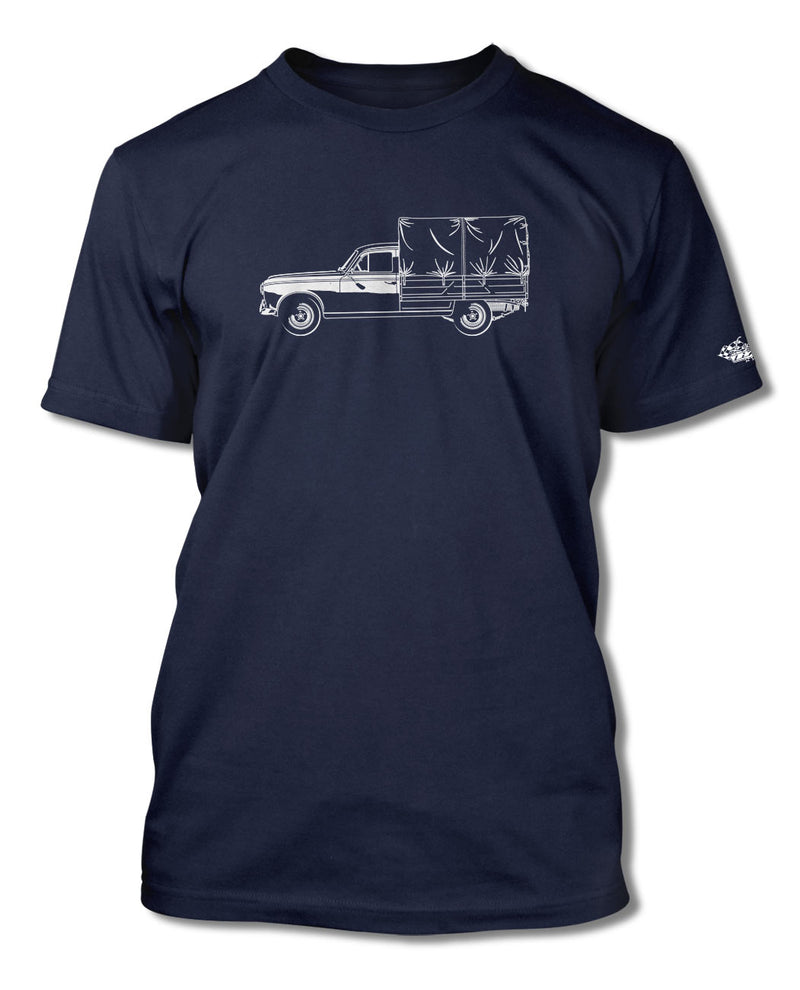 Peugeot 403 1955 - 1966 Pickup T-Shirt - Men - Side View