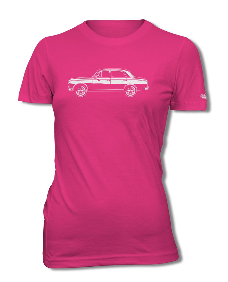 Peugeot 403 1955 - 1966 T-Shirt - Women - Side View