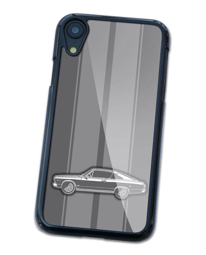 1966 Plymouth Barracuda Fastback Smartphone Case - Racing Stripes