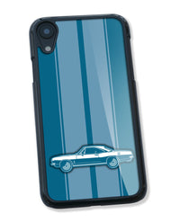 1967 Plymouth Barracuda Coupe Smartphone Case - Racing Stripes