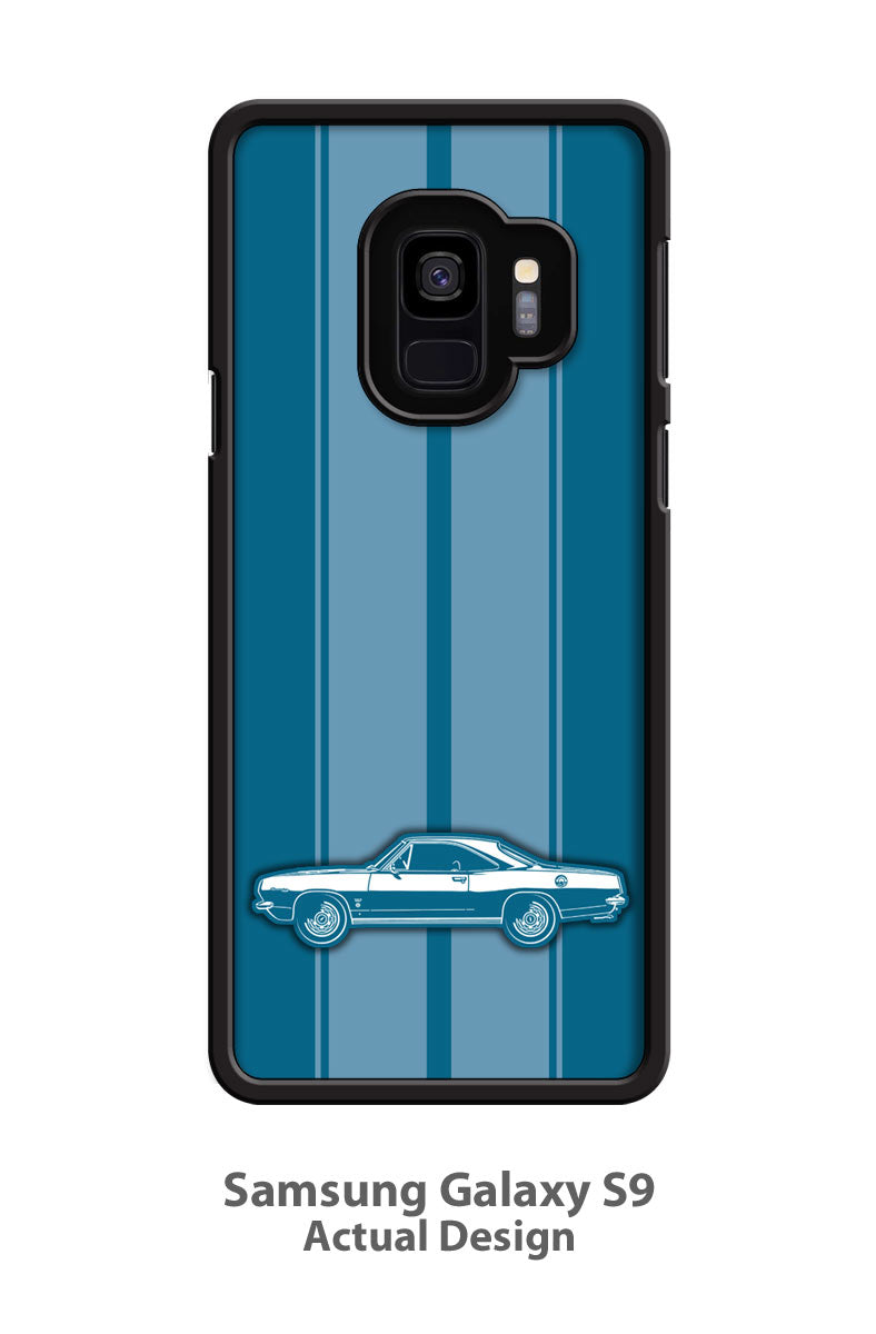 Plymouth Barracuda 1967 Coupe Smartphone Case - Racing Stripes