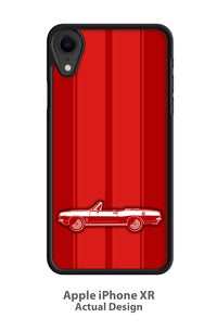 Plymouth Barracuda 1967 Convertible Smartphone Case - Racing Stripes