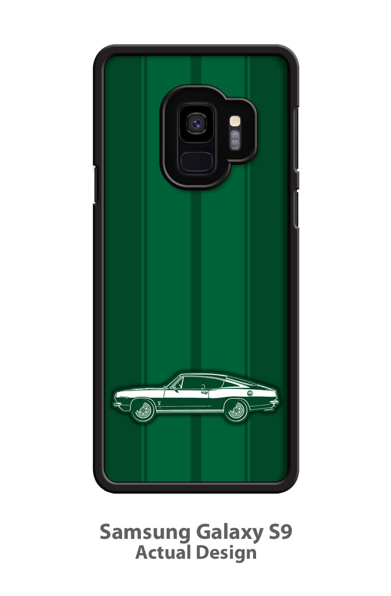 Plymouth Barracuda 1967 Fastback Smartphone Case - Racing Stripes