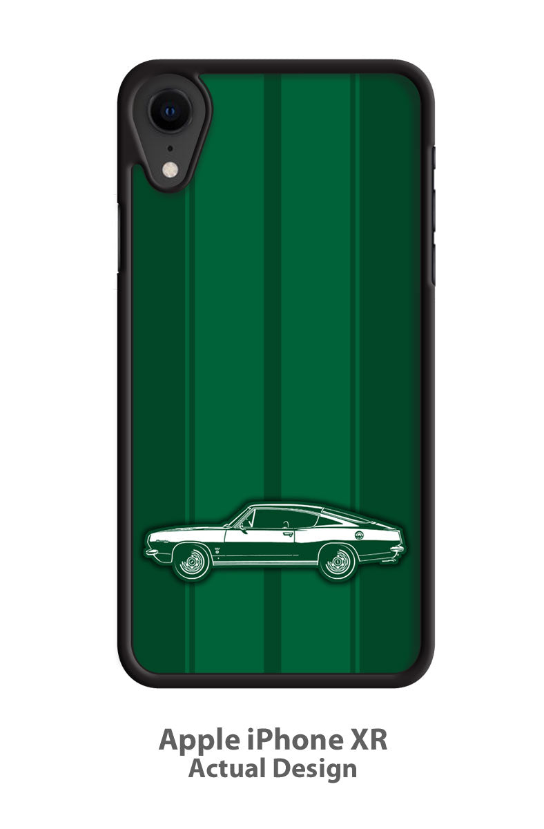 Plymouth Barracuda 1967 Fastback Smartphone Case - Racing Stripes
