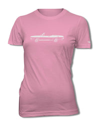 1968 Plymouth Barracuda Convertible T-Shirt - Women - Side View