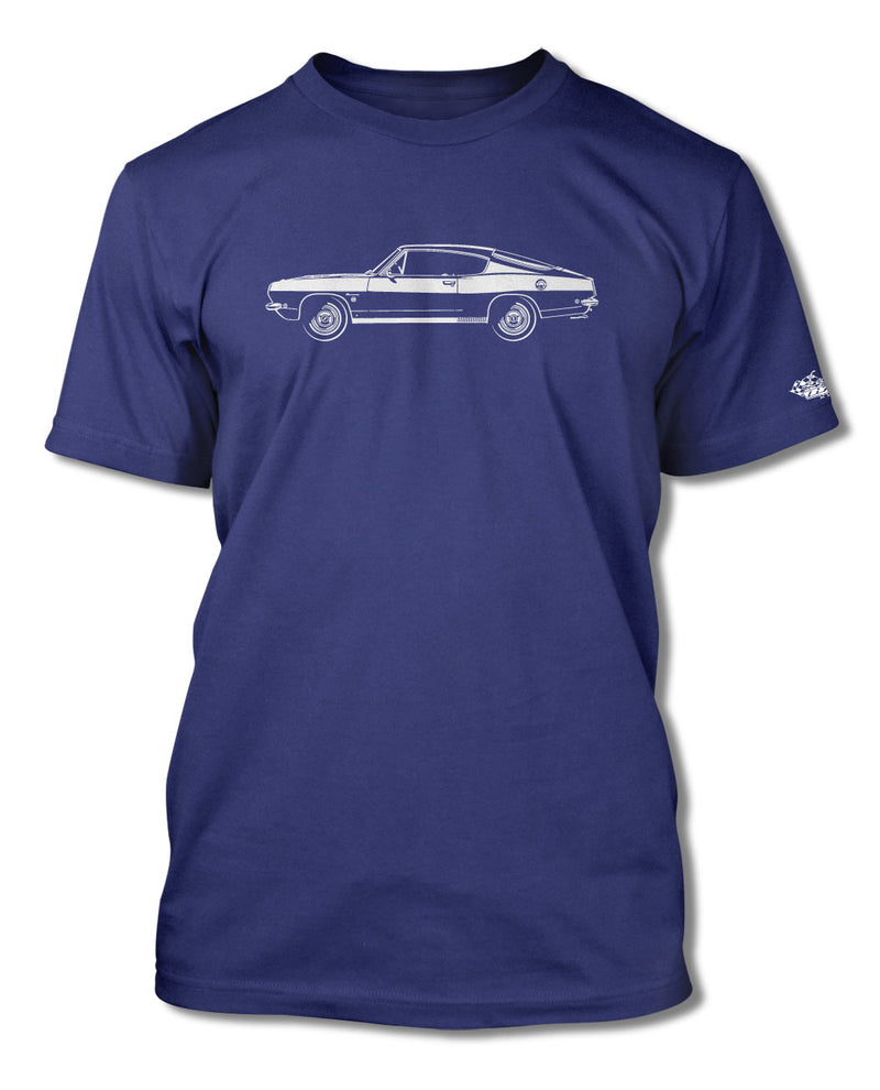 1968 Plymouth Barracuda Fastback T-Shirt - Men - Side View