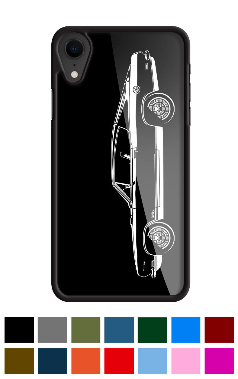 Plymouth Barracuda 1969 Fastback 'Cuda 340 Smartphone Case - Side View