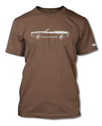 1970 Plymouth Barracuda 'Cuda 440 Convertible T-Shirt - Men - Side View