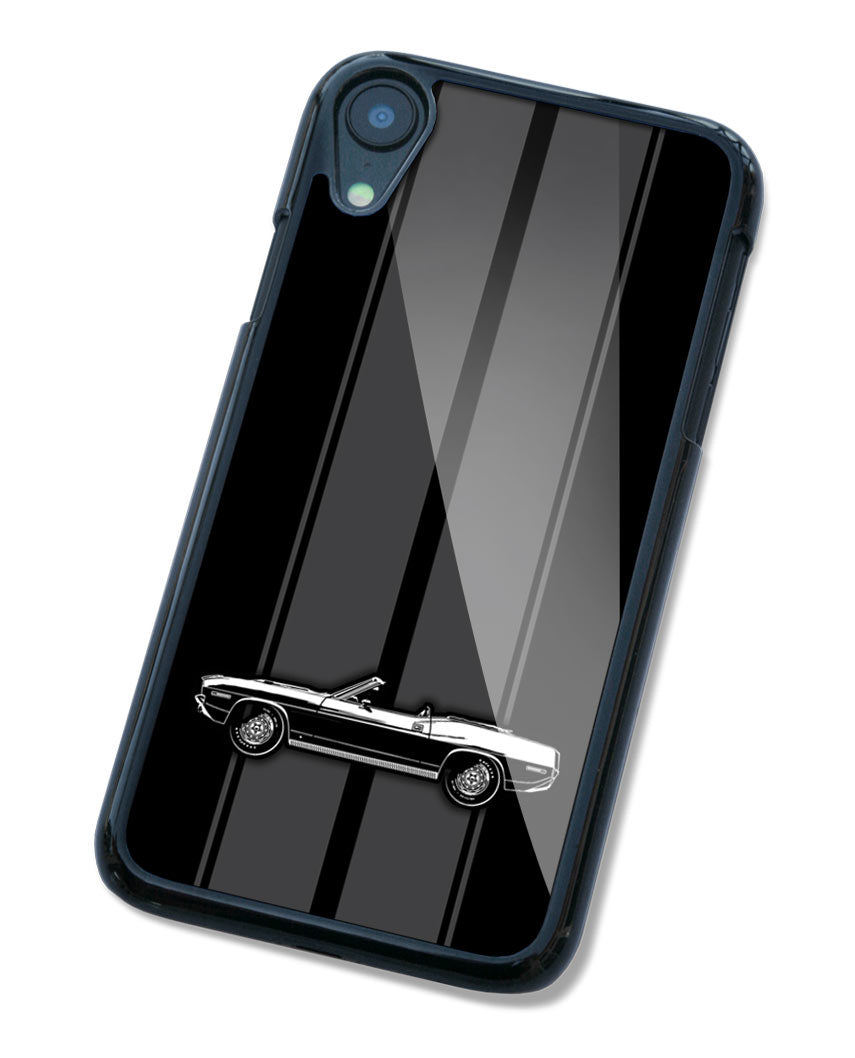 1970 Plymouth Barracuda 'Cuda Convertible Smartphone Case - Racing Stripes