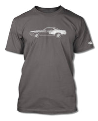 1971 Plymouth Barracuda 'Cuda 340 Coupe T-Shirt - Men - Side View