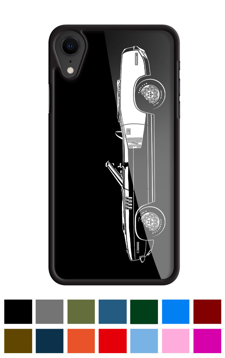 Plymouth Barracuda 'Cuda 1971 Convertible 340 Smartphone Case - Side View