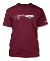 1971 Plymouth Barracuda 'Cuda 383 Convertible T-Shirt - Men - Side View