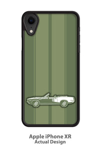 Plymouth Barracuda 'Cuda 1971 Convertible 383 Smartphone Case - Racing Stripes