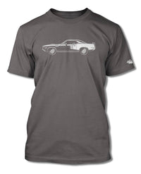 1971 Plymouth Barracuda 'Cuda 440 Coupe T-Shirt - Men - Side View