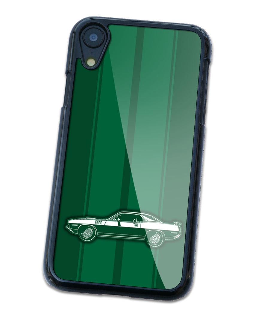 1971 Plymouth Barracuda 'Cuda Coupe Smartphone Case - Racing Stripes