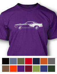 1971 Plymouth Barracuda 'Cuda 426 HEMI Coupe T-Shirt - Men - Side View