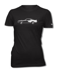 1971 Plymouth Barracuda 'Cuda 426 HEMI Coupe T-Shirt - Women - Side View