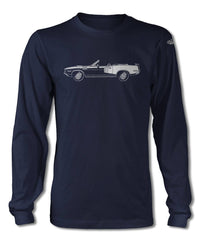 1971 Plymouth Barracuda 'Cuda 426 HEMI Convertible T-Shirt - Long Sleeve - Side View