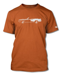 1971 Plymouth Barracuda 'Cuda 426 HEMI Convertible T-Shirt - Men - Side View