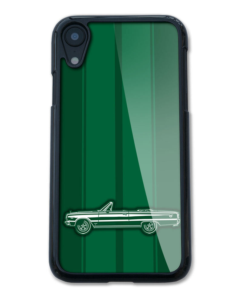 1967 Plymouth GTX Convertible Smartphone Case - Racing Stripes