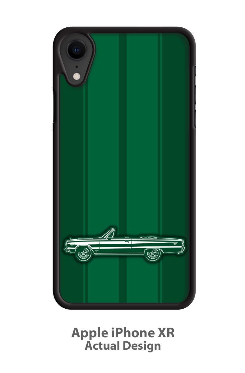 Plymouth GTX 1967 Convertible Smartphone Case - Racing Stripes