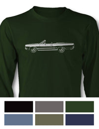 Plymouth GTX 1968 Convertible Long Sleeve T-Shirt - Side View