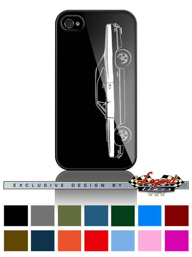 Plymouth GTX 1969 Coupe Smartphone Case - Side View