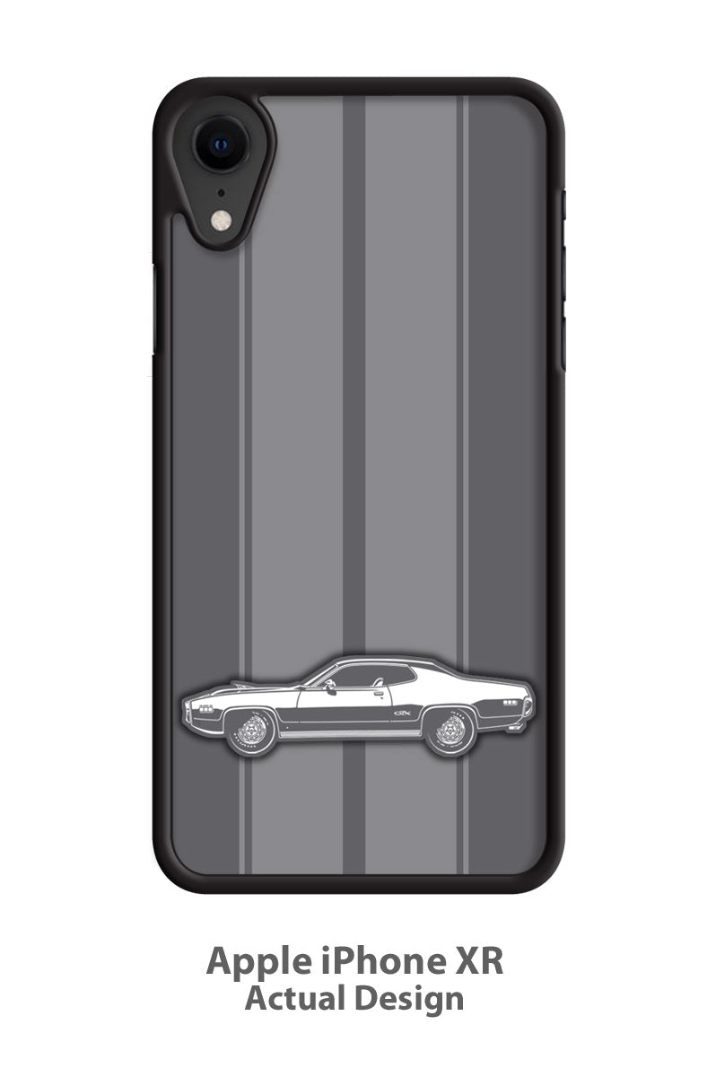 Plymouth GTX 1971 440-6 Coupe Smartphone Case - Racing Stripes