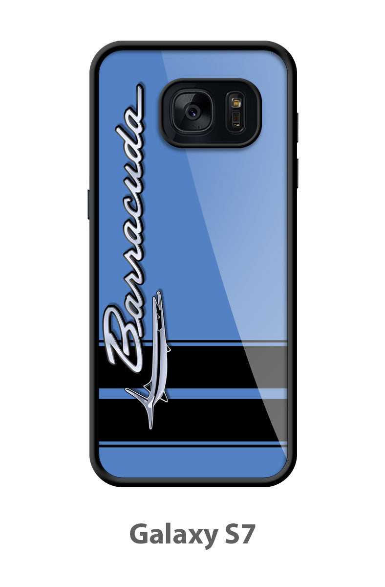 1964 - 1969 Plymouth Barracuda 'Cuda Emblem Smartphone Case - Racing Stripes