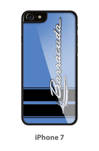 1964 - 1969 Plymouth Barracuda 'Cuda Emblem Smartphone Case - Racing Stripes