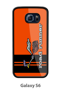 1968 - 1974 Plymouth Road Runner Emblem Smartphone Case - Racing Stripes