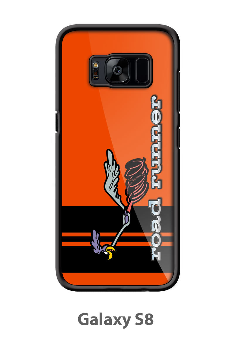 1968 - 1974 Plymouth Road Runner Emblem Smartphone Case - Racing Stripes