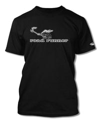 1968 - 1974 Plymouth Road Runner Emblem T-Shirt - Men - Emblem