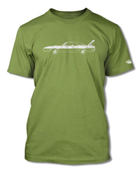1970 Plymouth Road Runner Superbird Coupe T-Shirt - Men - Side View