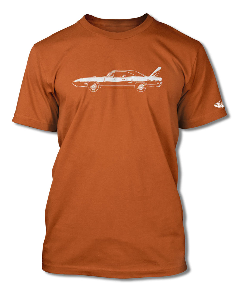 1970 Plymouth Road Runner Superbird Coupe T-Shirt - Men - Side View