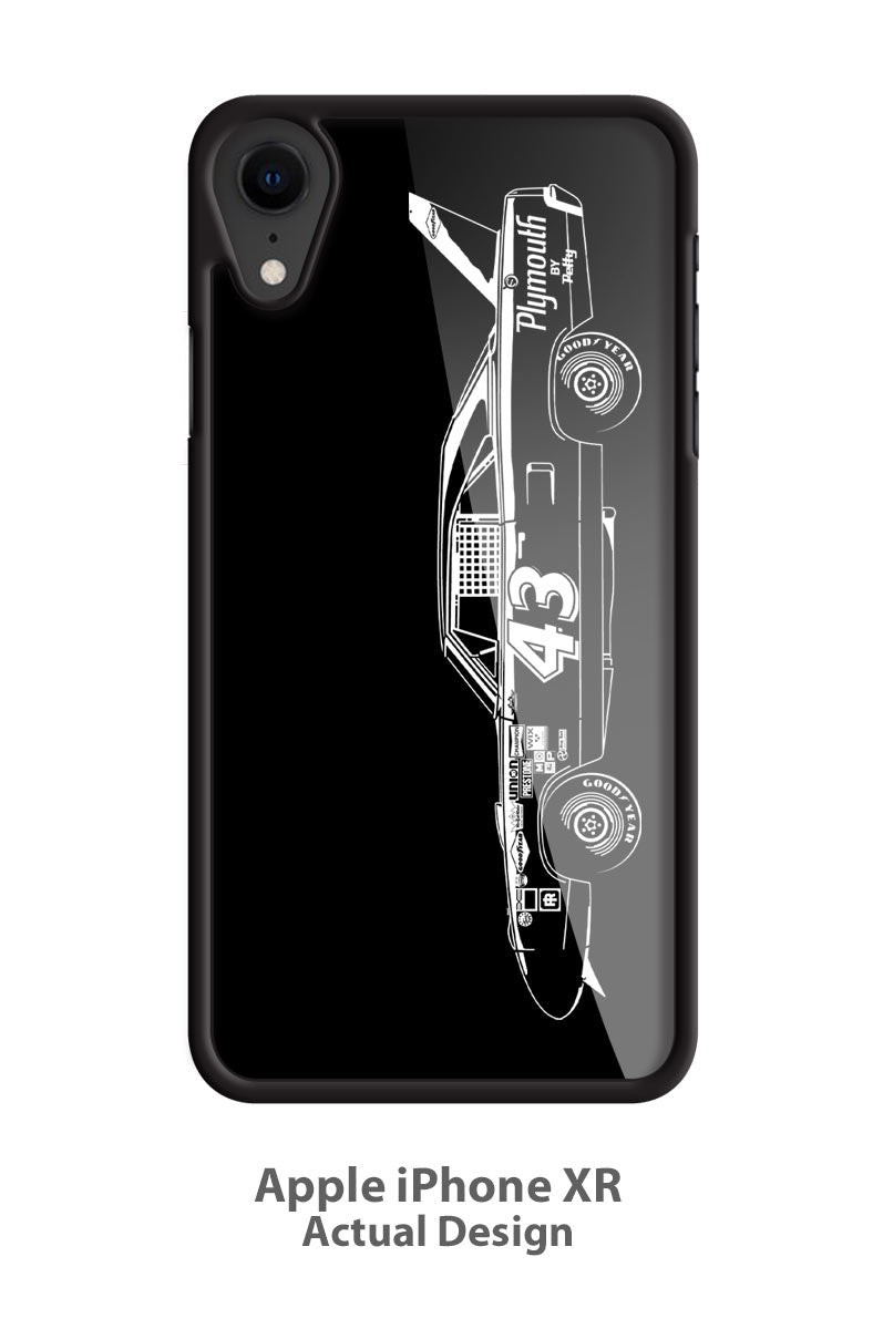 Plymouth Superbird 1970 R. PETTY - NASCAR Smartphone Case - Side View